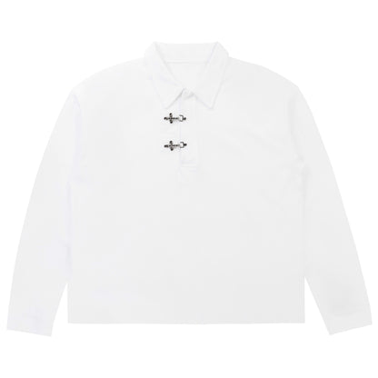 'Uniform' long sleeve polo